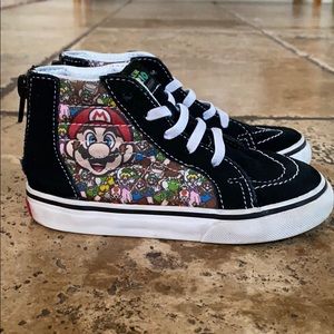 Mario Brothers, “game over” Vans. Just the cutest.
